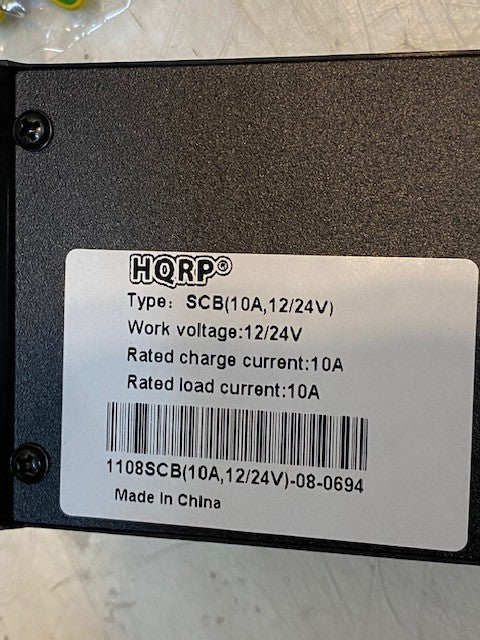 HQRP Home Solar Systems Controller SCB 1108SCB(10A,12/24V)-08-0694