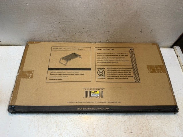 Barebones Living Heavy Duty Grill Grate Rectangular Cast Iron CKW-476