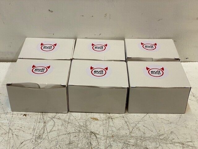 6 Boxes of 2 Pcs Evil Energy 4" Exhaust Claps Stainless Steel (12 Qty Total)