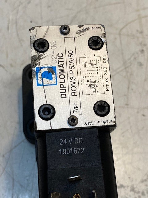 Duplomatic Pressure Relief Valve RQM3-P5/A/50 | 0210529C