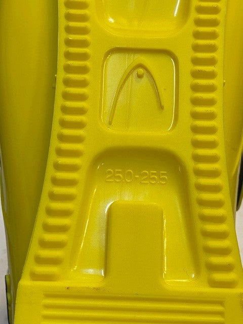 Head High Performance Yellow Ski Boots Worldcup M-102 MP 250 Size 25.0 | 250-255