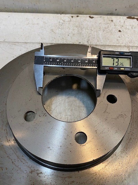 Brake Disc Rotor 3359B W-5 Min Thk 22.4 MW 42843R 63909 | 11" OD 5x115mm