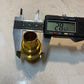 10 Quantity of Hydraulic A-12 Hex Fittings 17mm Nose 15mm ID 27mm Thread 18mm ID