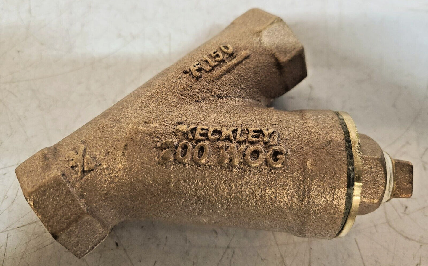 Keckley Bronze Y-strainer 3/4 F-150 | 100 WOG