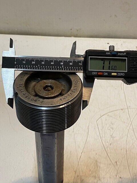 Threads Inc Thread Plug Gage 2.8095-11 | 1/2 NS-3 | GO PD 2.7530 WB-2481