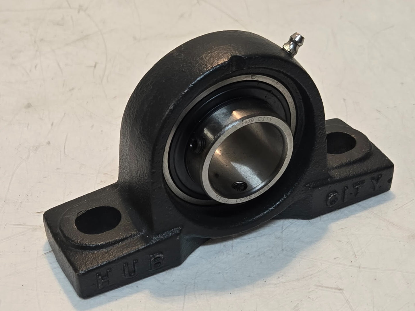 3 Quantity of Hub City Pillow Block Mounted Ball Bearings B250RWX1 7/16" (3 Qty)