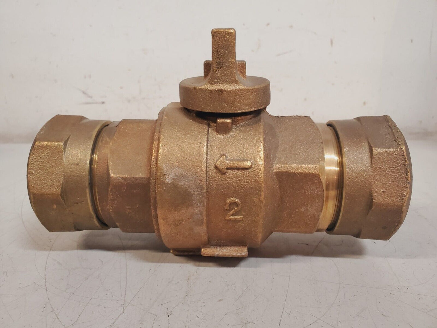 Cambridge Waterworks Brass Meter Valve 2"