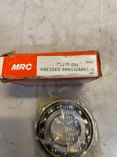 MRC Bearing 7207PJDU Pressed Brass 72x35x17 mm