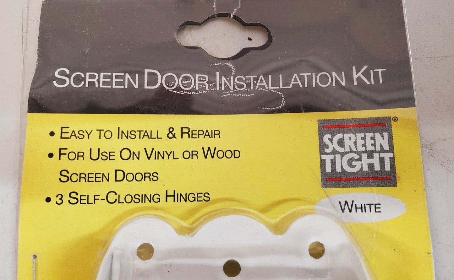 3 Quantity of Screen Tight Screen Door Installation Kit White (3 Qty)