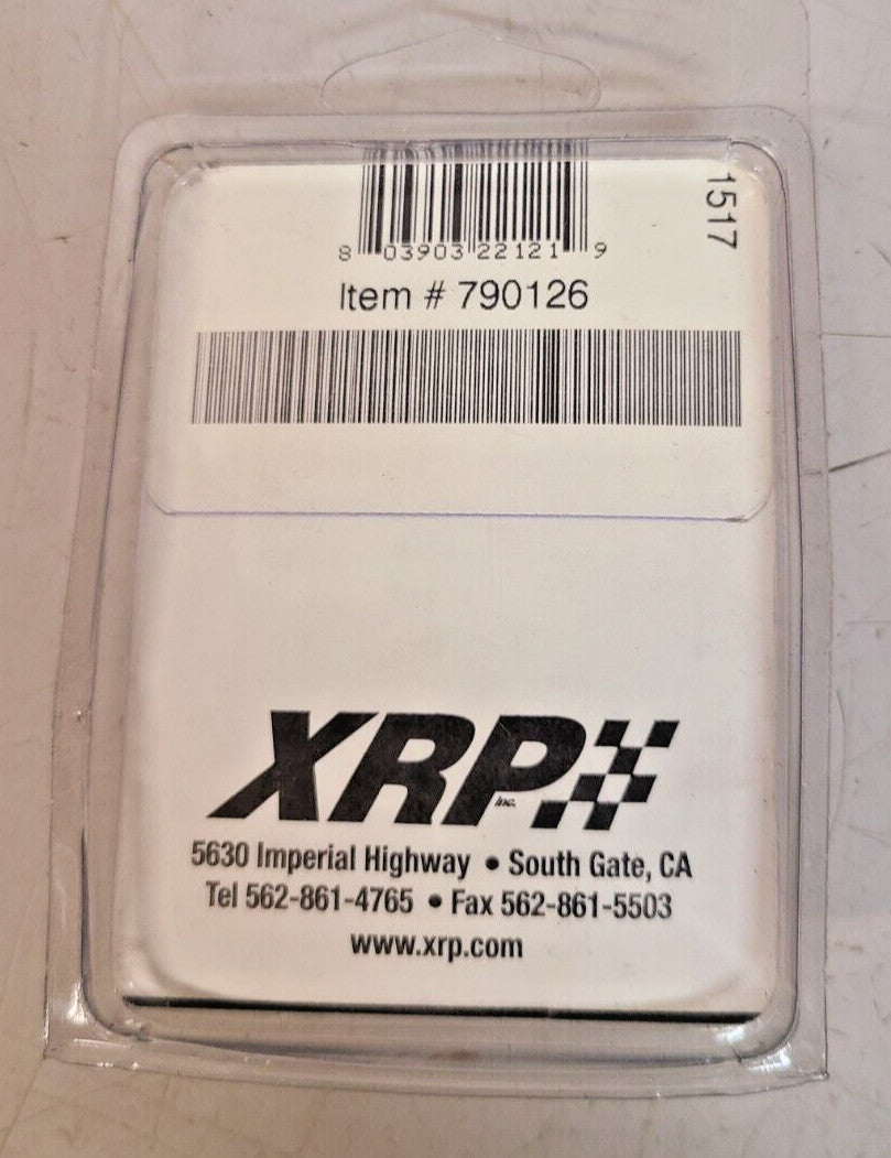 4 Quantity of XRP Fitting Adapter Natural Steel Straight Hardline 790126 (4 Qty)