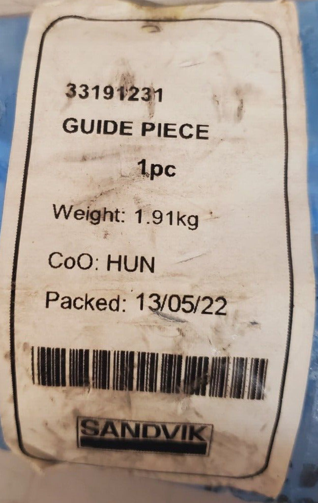 Sandvik Whole Guide Piece 33191231 | CoO HUN