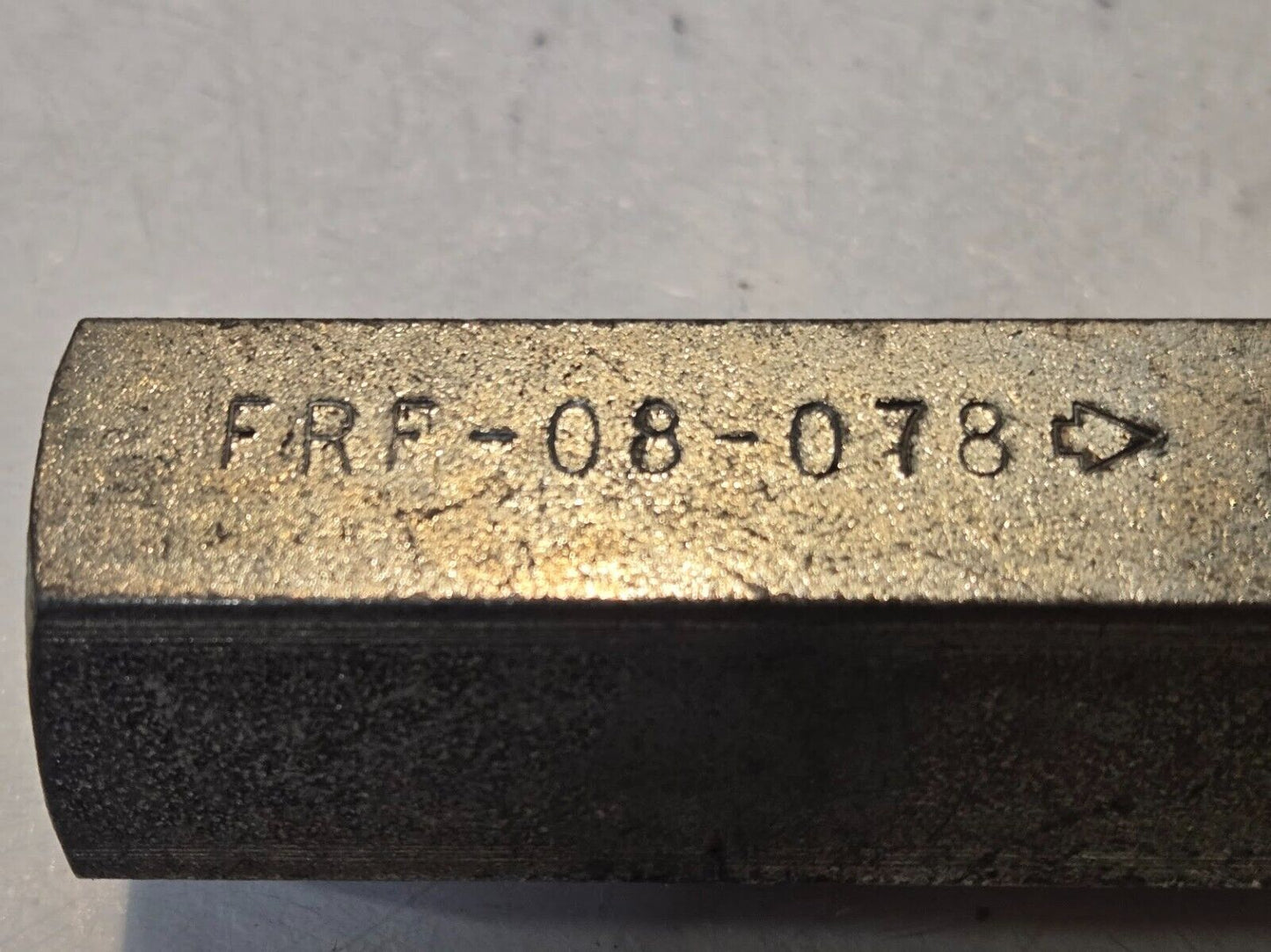 Inline Restrictor Valve FRF-08-078 for Doering | 3" Long 1/2" FPT Ends