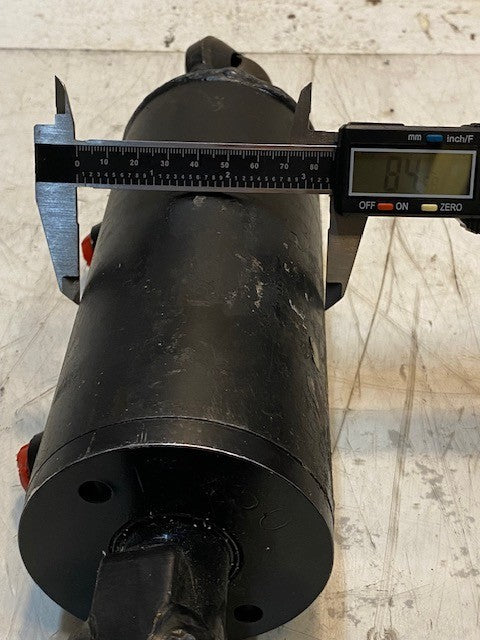 Hydraulic Cylinder 20" Long 85mm OD 22mm Bore 16mm Hole 20mm Hole