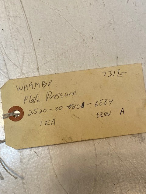 Clutch Pressure Plate 10945148 | 2520-00-0801-6584