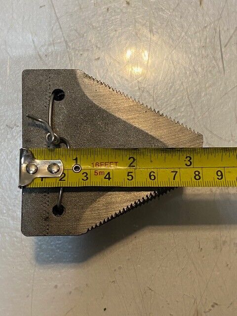 23 Quantity of 3" x 3-1/8" Triangle Sickle Bar Mower Serrated Blades (23 Qty)