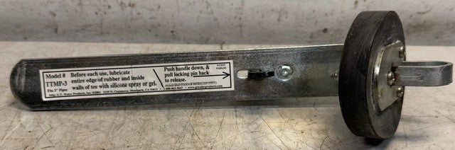 Safe-T Seal Test-Tee Mechanical Test Plug TTMP-3 Designed For 3in Pipes