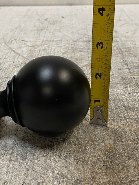 2 Qty of Wayfair Meservet Sphere Finials 2-1/2" OD 4" Length (2 Quantity)