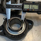 2 Quantity of IPTCI 2-Bolt Flange Bearings LF206 SB206-20G 32mm Bore (2 Qty)