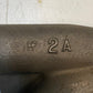 Exhaust Manifold for Cummins | HF 2A | 15" Long 6-1/4" Wide 45mm Bore 16mm Holes