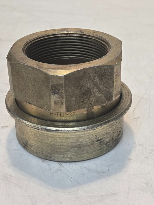 Snap-Tite PEC-32 2" Female Quick Coupling | Steel | 2" FPT | 3" Hex Size