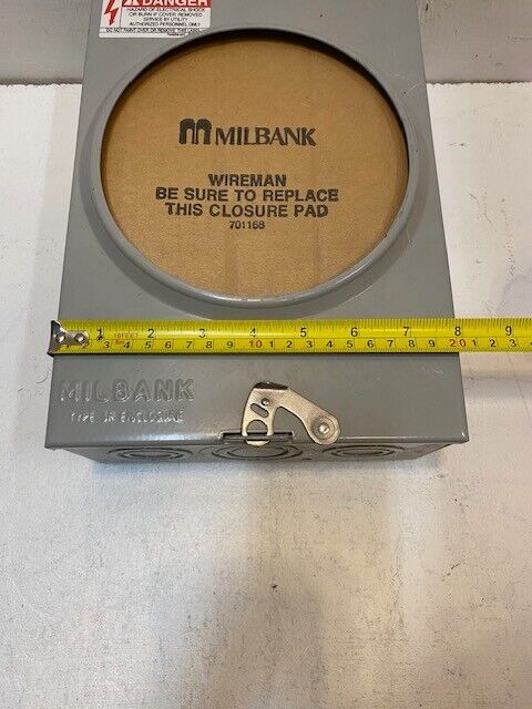 Milbank Series U-125 Type 3R Enclosure Meter Socket