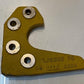 Caterpillar CAT 7J5356 Left Hand Guide 10-1/4" Long 9-1/4" Wide 22mm Bolt Holes