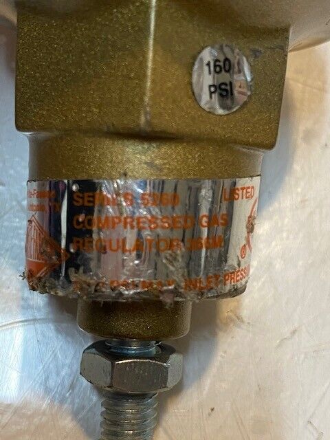 Taprite Fassco Series 5260 Compressed Gas Carbon Dioxide Regulator