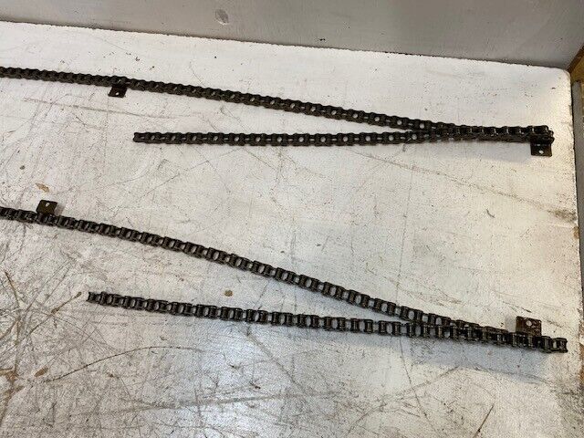 Two 5ft Peer Roller Chains *10ft Total* (See Pics for Measurements)