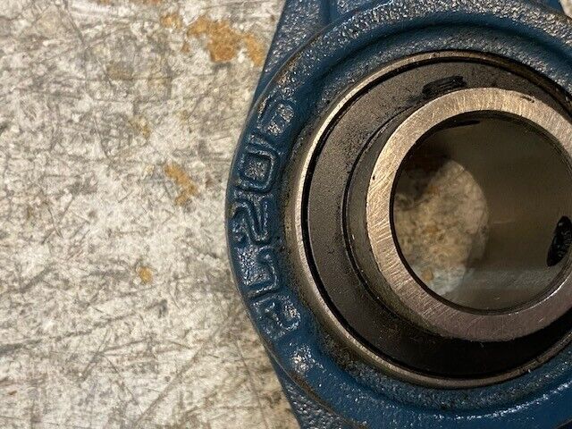 Flange Bearing 2-Bolt PL205 25mm Bore 12mm Holes 5-1/8" Long UC205-16