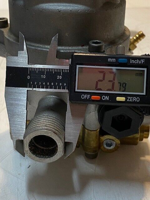 Karcher Pressure Washer Pump 100556 | 35mm Bore 5-3/4" H 7-1/4" L 5-1/2" W