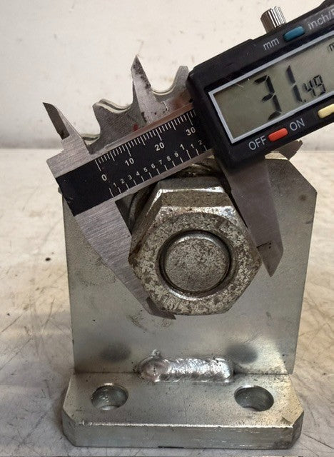 Dual Sprocket Idler Bracket Assembly With Base-Mounted Clevis Block