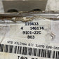 Sun Hydraulics Flow Control Part 9101-22CB03, 4900089-001, 9107-22C-113-007