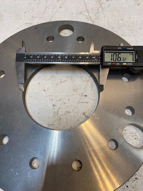 Clutch Plate 700140071 | 10-1/2" Dia. 11mm Thick 106mm Bore