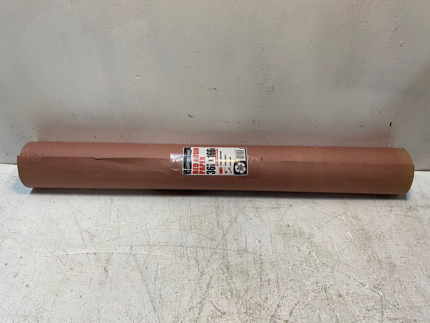 Floor Defense Red Rosin Paper 36in X 166ft