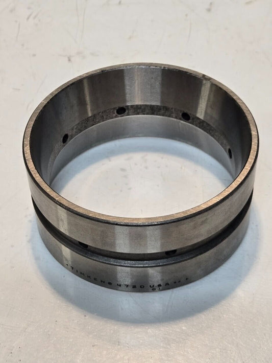 Timken 472D-3 Double Taper Bearing Cup 4-3/4" Outer Diameter 5.5mm Outer Holes