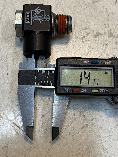 ARO Right Angle Flow Control Valve 119307-375-G