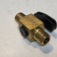 5 Quantity of Quarter Turn Plug Valves 1/4"x1/4" MPT for Parker PV607-4 (5 Qty)