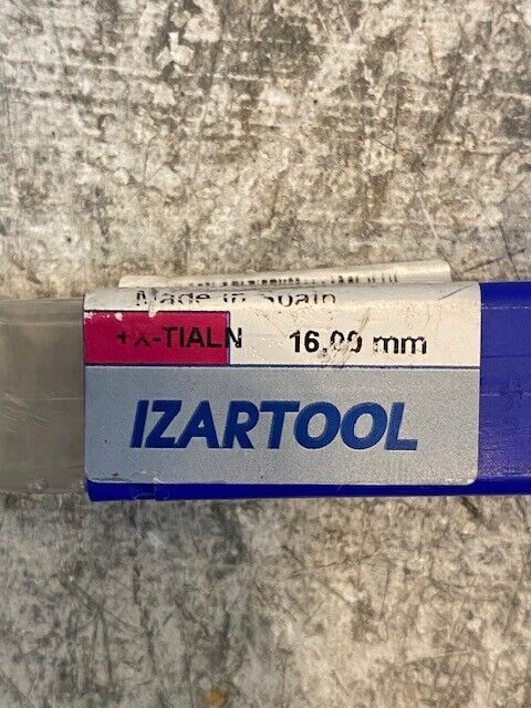 IZARTOOL Cutting Tool Drill Bit Ref 9412 | No 28713 | DIN 6528 16mm 3-5/8" Long