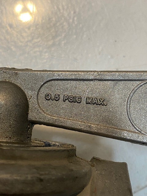 2 Qty of Full Port Aluminum Gas Valve Handles 500 Series 0.5 Psig Max (2 Qty)