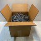 10x10 Box 19lbs of Hundreds of 4" Scanner Peg Hooks for Crossbars & Wire Grids