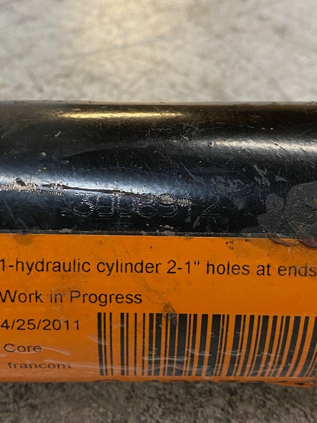 Hydraulic Cylinder 2500Psi 23mm Holes 2-7/8" Shaft 3008912