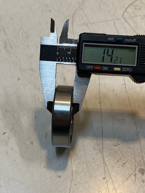 Nice 1641 Deep Groove Ball Bearing | 50.8mm Diameter 25.4 mm Bore 14.2 mm Wide