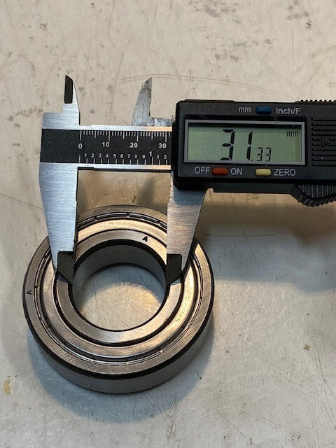 10 Quantity of RBI 1657-ZZ Bearings 65mm OD 31mm Bore 17mm Thick (10 Quantity)