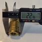 9 Quantity of Amflo C280B 1/4" Quick Change Couplings 1/4" FNPT Brass (9 Qty)