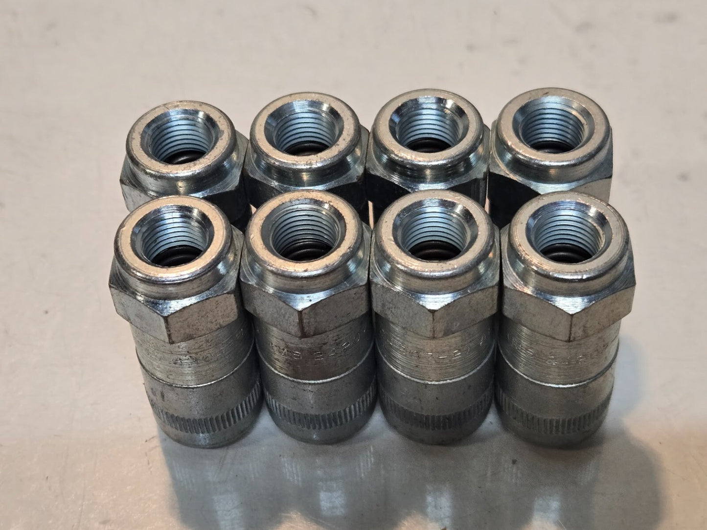 8 Quantity of Alemite 6304-B 1/8" FNPT Hydraulic Couplers MS 24207-2 (8 Qty)
