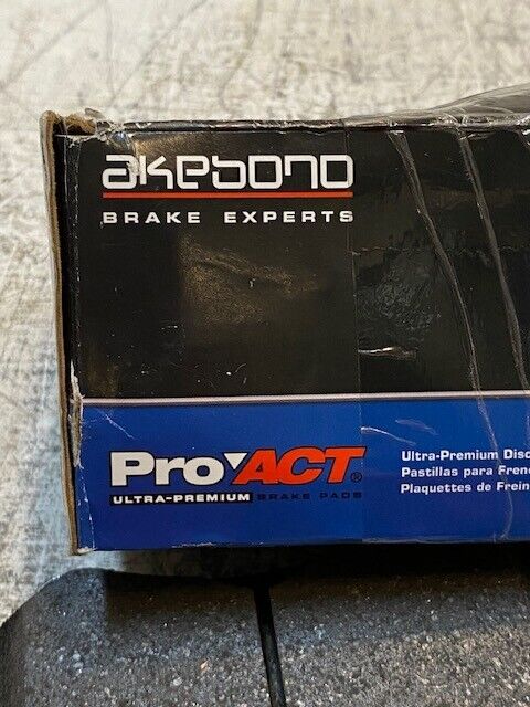 ProACT Disc Brake Pad Set of 4 Ultra Premium Ceramic Pads Akebono ACT1273