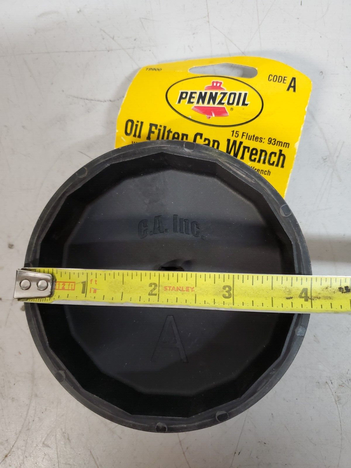 4 Qty. of Pennzoil Oil Filter Cap Wrenchs 15 Flutes 93mm | 19900 (4 Qty)