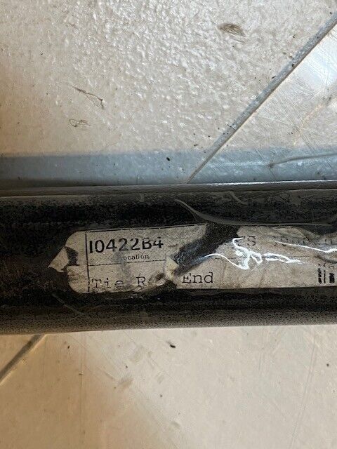 Tie Rod End 10422B4 | 49" Long 30mm Shaft OD 19mm Nose Nut