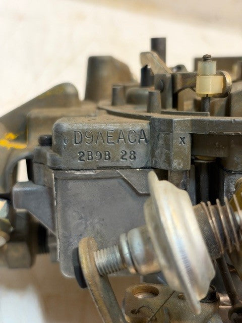 Motorcraft Variable Venturi 2-Barrel Carburetor D9AEACA 2B9B28 | 7060KH350 9B14A