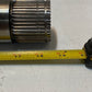 Input Shaft 18-1/2" Long 52mm OD End 41 Teeth 20mm ID 30mm OD End 33 Teeth